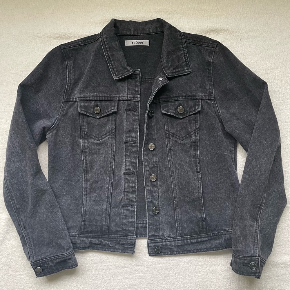 Black Wash Jean Jacket